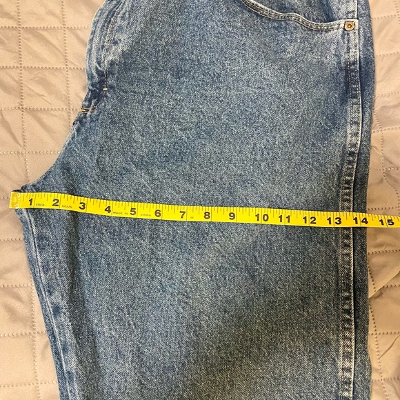 Men's Wrangler Regular Fit Jeans 40 X 32 Blue Denim Pants Straight Western - Picture 9 of 9